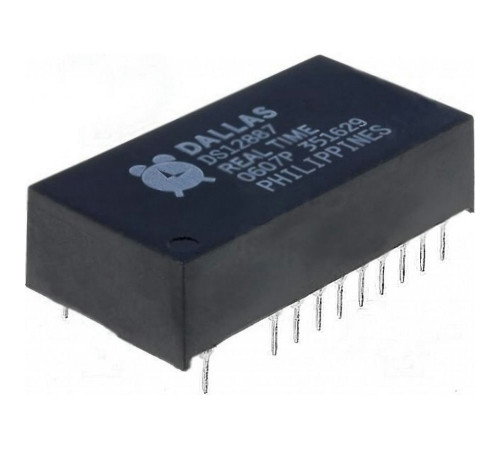 DS12887+, Часы реального времени 128байт 4.5-5.5В DS12887+, Часы реального времени 128байт 4.5-5.5В