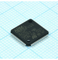 STM32F413RGT6, Микроконтроллер STM32F 32-бит 1 МБ Флэш-память 320 кБ ОЗУ 100МГц LQFP-64