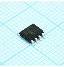 24LC08BT-I/SN, Энергонезависимое ППЗУ шина I2C  1Kx8