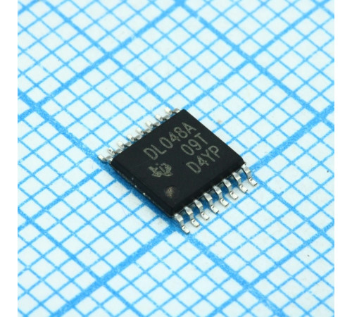 SN65LVDS048APWR, IC LVDS QUAD DIFF RCVR 16-TSSOP