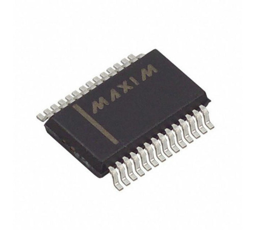 MAX213ECAI+, Приемопередатчик интерфейс_RS232 встроенной схема подкачки энергии для работы от одного источника питания +5В