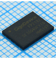 GD5F1GQ4UFYIGR, Флэш-память архитектура NAND 1ГБ (128M x 8) шина SPI - счетверенный порт ввода-вывода 120МГц 8-WSON (6x8)