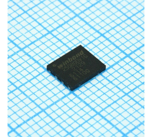 W25Q80DVZPIG/REEL, Флэш-память сдвоенная\счетверенная шина SPI 8Мбит W25Q80DVZPIG/REEL, Флэш-память сдвоенная\счетверенная шина SPI 8Мбит