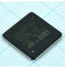 STM32F411VET6, Микроконтроллер STM 32-бит ядро ARM Cortex-M4 MCU+FPU 512кБ Флэш-память/128кБ ОЗУ шина USB