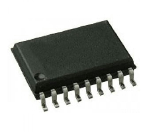 MAX3222EEWN+, Интерфейс RS-232  1000 кБит/сек Uпит=3-5.5V  0.3mA  4х0.1мкФ  -40...+85C
