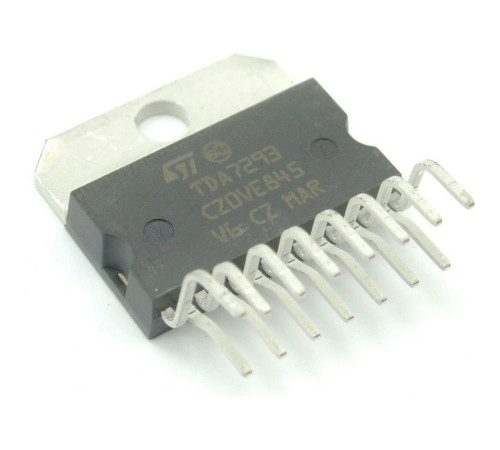 TDA7293V, УНЧ 80Вт (2x29В/4 Ом) TDA7293V, УНЧ 80Вт (2x29В/4 Ом)
