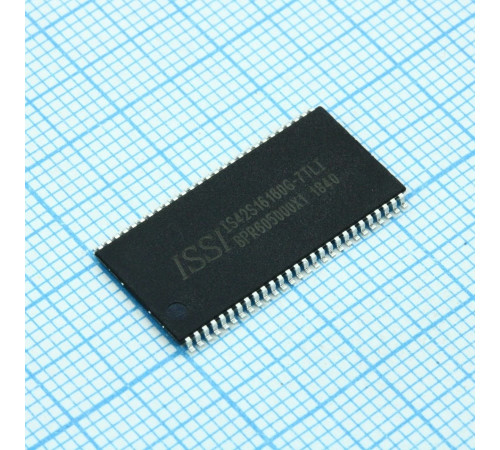 IS42S16160G-7TLI-TR, Динамическое ОЗУ 256Мбит 143МГц 54TSOP IS42S16160G-7TLI-TR, Динамическое ОЗУ 256Мбит 143МГц 54TSOP