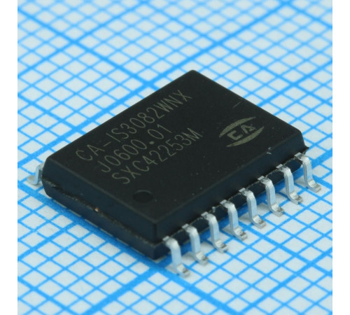 CA-IS3082WNX, Трансивер RS-485/RS-422 полу-/дуплекс изолированный защита 5кВ CA-IS3082WNX, Трансивер RS-485/RS-422 полу-/дуплекс изолированный защита 5кВ