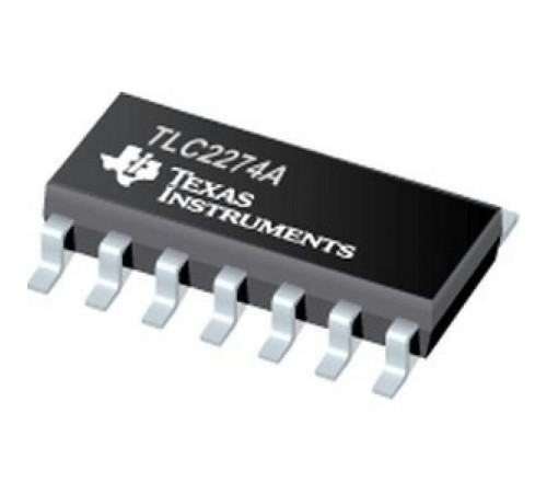 TLC2274ACD, Операционный усилитель, 2.25 МГц TLC2274ACD, Операционный усилитель, 2.25 МГц