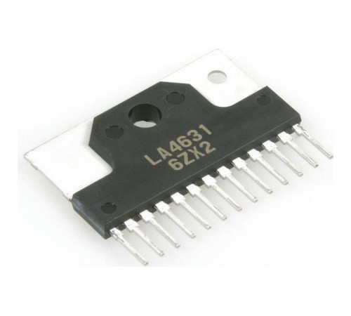 LA4631, УНЧ 2X5Вт (14В/4 Ом) LA4631, УНЧ 2X5Вт (14В/4 Ом)