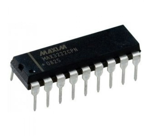 MAX3222CPN+, Интерфейс RS-232 250 кБит/сек Uпит=3-5.5V 0.3mA 4х0.1мкФ 0...+70C MAX3222CPN+, Интерфейс RS-232 250 кБит/сек Uпит=3-5.5V 0.3mA 4х0.1мкФ 0...+70C