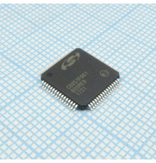 C8051F061-GQR, IC 8051 MCU 64K FLASH 64TQFP