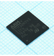 STM32H743IIK6, Микроконтроллер STM 32-бит ядро ARM Cortex M7 RISC 2МБ Флэш-память 3.3В 201-Pin UFBGA лоток