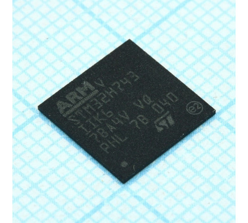 STM32H743IIK6, Микроконтроллер STM 32-бит ядро ARM Cortex M7 RISC 2МБ Флэш-память 3.3В 201-Pin UFBGA лоток STM32H743IIK6, Микроконтроллер STM 32-бит ядро ARM Cortex M7 RISC 2МБ Флэш-память 3.3В 201-Pin UFBGA лоток