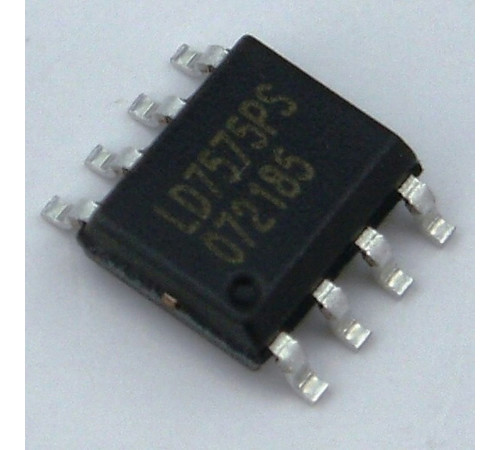LD7575PS, ШИМ-контроллер, 50-130кГц LD7575PS, ШИМ-контроллер, 50-130кГц
