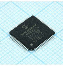 LAN9252I/PT, Контроллер 10/100 EtherCAT 64 TQFP 10x10x1.0мм