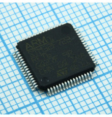 STM32F722RET6, Микроконтроллер 32-бит ядро ARM Cortex M7 RISC 512кБ Флэш-память 3.3В 64-Pin LQFP лоток