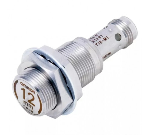 Датчик индуктивный цельнометаллический Omron E2EW-X12B1T18-M1 Датчик индуктивный цельнометаллический Omron E2EW-X12B1T18-M1