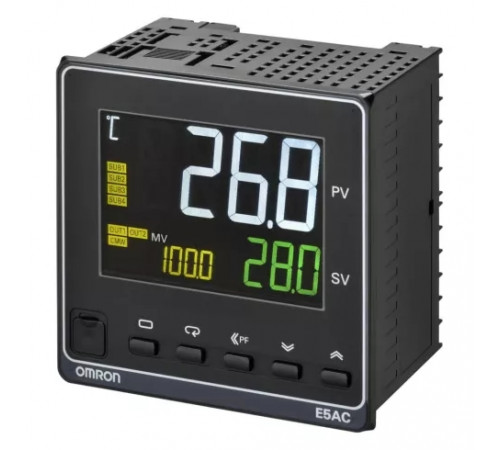 Контроллер температуры цифровой Omron E5AC-RR4A5M-000 Контроллер температуры цифровой Omron E5AC-RR4A5M-000