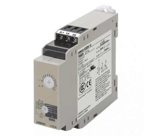 Полупроводниковый таймер Omron H3DK-GE 240-440VAC Полупроводниковый таймер Omron H3DK-GE 240-440VAC