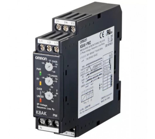 Реле контроля Omron K8AK-PM1 Реле контроля Omron K8AK-PM1