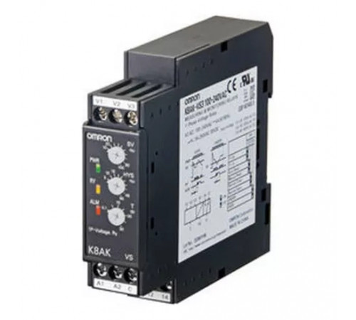 Реле контроля Omron K8AK-VS3 100-240VAC Реле контроля Omron K8AK-VS3 100-240VAC