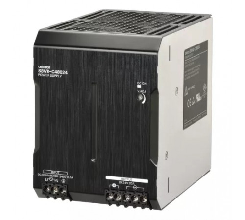Импульсный источник питания Omron S8VK-C48024 Импульсный источник питания Omron S8VK-C48024