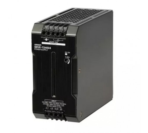 Трехфазный источник питания Omron S8VK-T24024 Трехфазный источник питания Omron S8VK-T24024