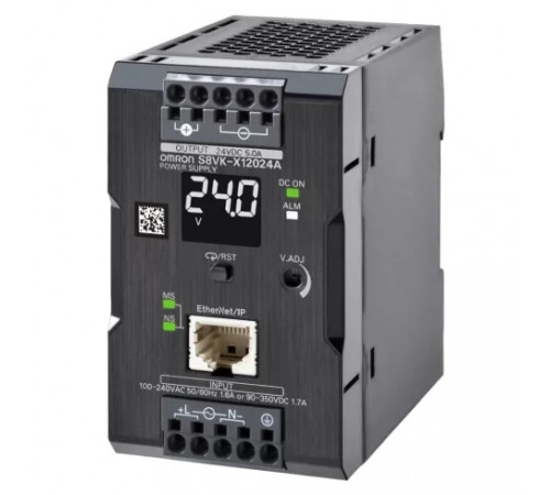 Импульсный источник питания Omron S8VK-X12024A-EIP Импульсный источник питания Omron S8VK-X12024A-EIP