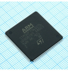 STM32F756IGT6, Микроконтроллер STM 32-бит ядро ARM-based Cortex-M7 быстродействие 462DMIPS 1МБ Флэш-память