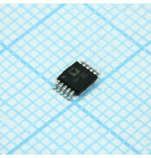 AD8250ARMZ-R7, Инструментальный усилитель iCMOS® с программируемым коэффициентом усиления G = 1, 2, 5, 10, полоса 10 МГц