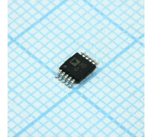 AD8250ARMZ-R7, Инструментальный усилитель iCMOS® с программируемым коэффициентом усиления G = 1, 2, 5, 10, полоса 10 МГц AD8250ARMZ-R7, Инструментальный усилитель iCMOS® с программируемым коэффициентом усиления G = 1, 2, 5, 10, полоса 10 МГц