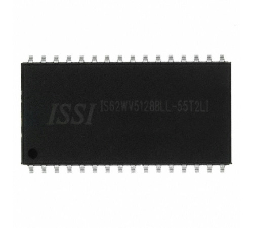 IS62WV5128BLL-55T2LI-TR, Статическое ОЗУ 4Mбит 55нс 32TSOP IS62WV5128BLL-55T2LI-TR, Статическое ОЗУ 4Mбит 55нс 32TSOP