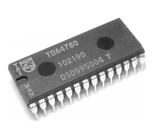 TDA4780, видеопpоцессоp ТВ с устройством АББ, I2C-bus