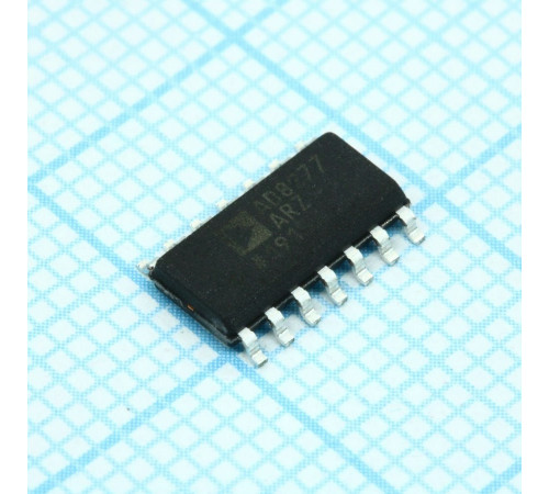 AD8277ARZ, Операционный усилитель, дифференциальный, 550 кГц 14SOIC AD8277ARZ, Операционный усилитель, дифференциальный, 550 кГц 14SOIC