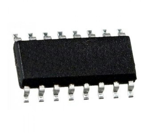 MAX232AESE+T, Интерфейс RS-232  200кБит/сек  Uп=5В  -40...+85°C