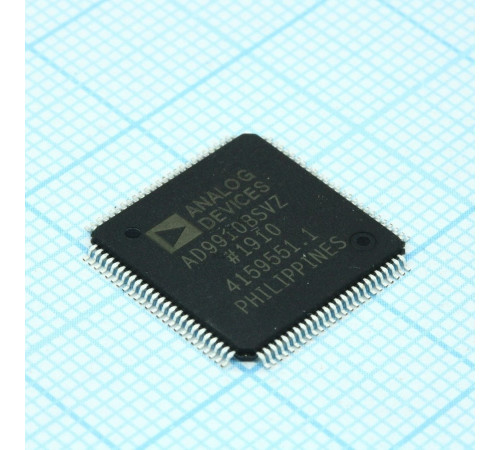 AD9910BSVZ, 14-разрядный КМОП синтезатор прямого цифрового синтеза с быстродействием 1 GSPS и напряжением питания 3.3 В AD9910BSVZ, 14-разрядный КМОП синтезатор прямого цифрового синтеза с быстродействием 1 GSPS и напряжением питания 3.3 В