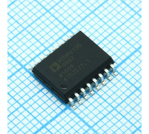 ADUM4135BRWZ, Высоковольтный драйвер затворов IGBT транзисторов с однополярным/биполярным питанием ADUM4135BRWZ, Высоковольтный драйвер затворов IGBT транзисторов с однополярным/биполярным питанием