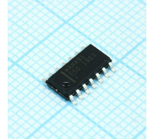 MAX491ESD+T, Приемопередатчик RS485/ RS422 MAX491ESD+T, Приемопередатчик RS485/ RS422