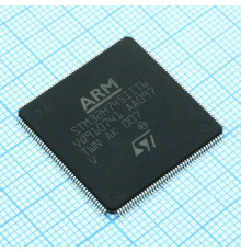 STM32H745IIT6, Микроконтроллер 32-бит ядро ARM Cortex M7/M4 RISC 2МБ Флэш-память 3.3В 176-Pin LQFP лоток