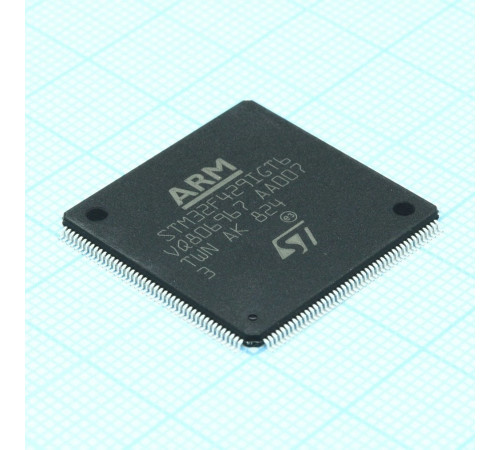 STM32F429IGT6, Микроконтроллер STM 32-бит ядро ARM 1МБ Флэш-память 176LQFP STM32F429IGT6, Микроконтроллер STM 32-бит ядро ARM 1МБ Флэш-память 176LQFP