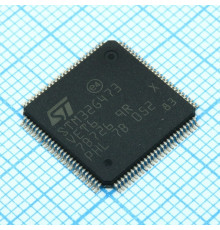 STM32G473VET6, Микроконтроллер 32-бит ядро ARM Cortex M4 RISC 512кБ Флэш-память 3.3В 100-Pin LQFP лоток
