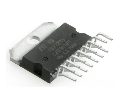 TDA7295V, УНЧ 50Вт (2x30В/8 Ом)