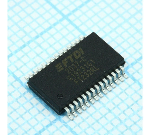 FT232RL-REEL, Интерфейс: USB <-> UART FT232RL-REEL, Интерфейс: USB <-> UART