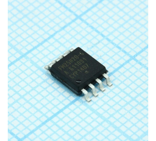 FM25H20-GTR, Сегнетоэлектрическое ОЗУ память с SPI интерфейсом, 2 Мбит, электропитание 2.7...3.6 В, -40...85 °C FM25H20-GTR, Сегнетоэлектрическое ОЗУ память с SPI интерфейсом, 2 Мбит, электропитание 2.7...3.6 В, -40...85 °C