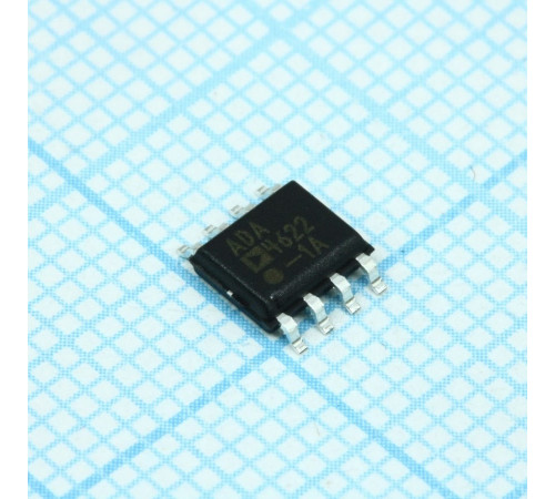 ADA4622-1ARZ-R7, Прецизионный операционный усилитель с малым током смещения, однополярным питанием и rail-to-rail выходом, 30 В, 8 МГц ADA4622-1ARZ-R7, Прецизионный операционный усилитель с малым током смещения, однополярным питанием и rail-to-rail выходом, 30 В, 8 МГц