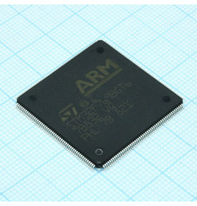 STM32F769BGT6, Микроконтроллер STM 32-бит ядро ARM Cortex M7 RISC 1МБ Флэш-память электропитание 3.3В 208-Pin LQFP лоток