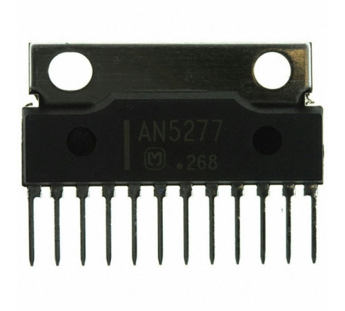 AN5277, УНЧ 2x10Вт (26В/8 Ом), 34дБ AN5277, УНЧ 2x10Вт (26В/8 Ом), 34дБ