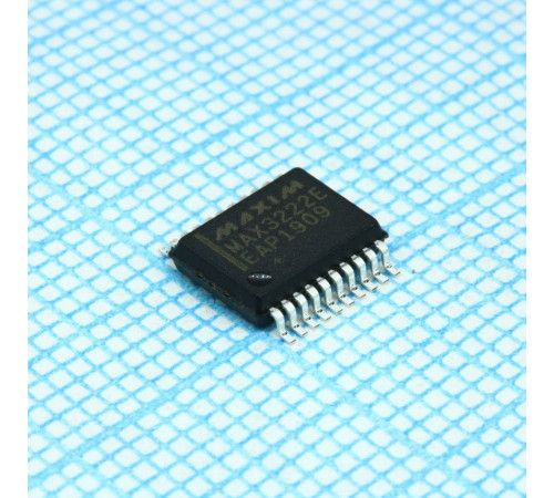 MAX3222EEAP+T, Приемопередатчик RS232 низкое энергопотребление