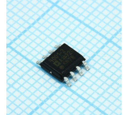 ADA4001-2ARZ, Операционный усилитель сдвоенный малошумящий полный вход-выход ±15В 8-Pin SOIC N туба ADA4001-2ARZ, Операционный усилитель сдвоенный малошумящий полный вход-выход ±15В 8-Pin SOIC N туба